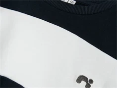 Name It bright white/dark sapphire bredstribet sweatshirt